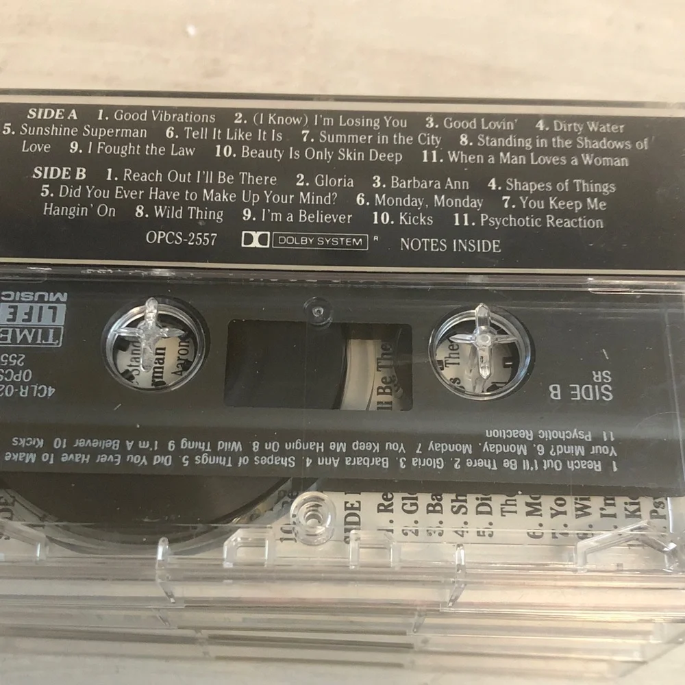 Time Life Classic Rock Cassette Tapes Bundle Lot of 6 1964-1969 - Picture 5 of 13